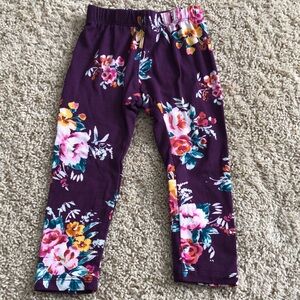 Floral Kids Leggings